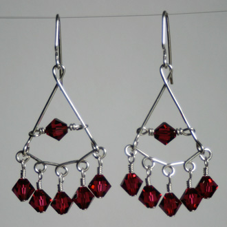 Crossbar Ruby Silver