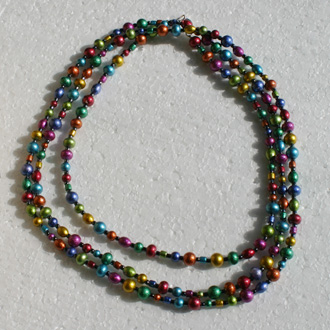 Mardi Gras Necklace