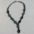 Black AB Textured Necklace