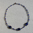 Blue Bronze Necklace