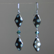 Double Spotted Diamond Earrings